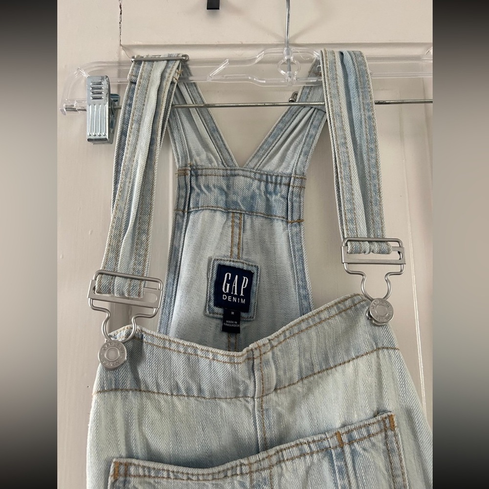 GAP Lightwash Classic Overalls | M